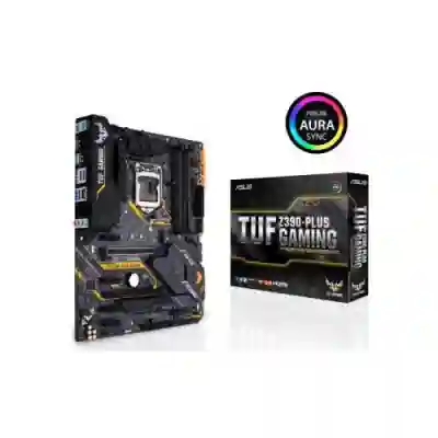 Placa de baza Asus TUF Z390-PLUS GAMING, Intel Z390, socket 1151 v2, ATX