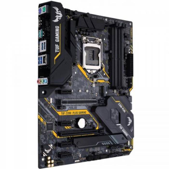 Placa de baza Asus TUF Z390-PLUS GAMING, Intel Z390, socket 1151 v2, ATX