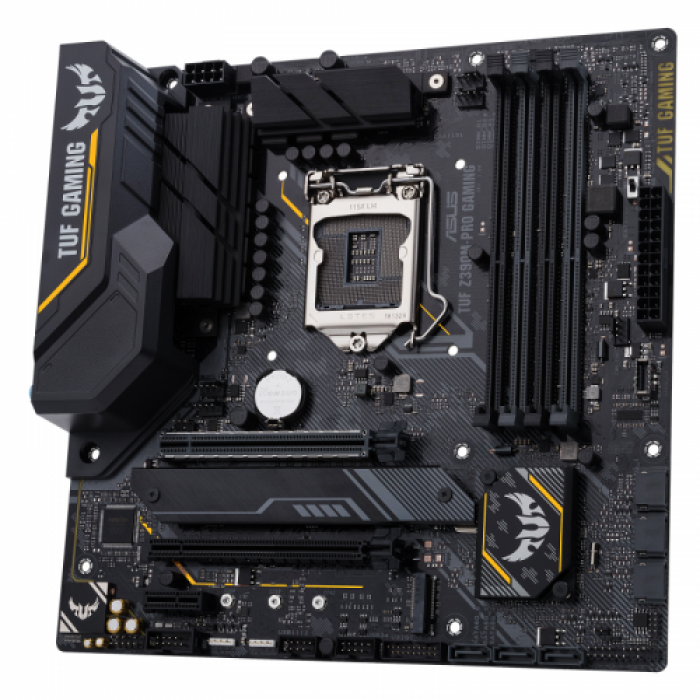 Placa de baza Asus TUF Z390M-PRO GAMING, Intel Z390, socket 1151 v2, mATX