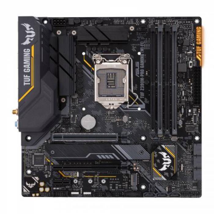 Placa de baza Asus TUF Z390M-PRO GAMING (WI-FI), Intel Z390, Socket 1151 v2, mATX