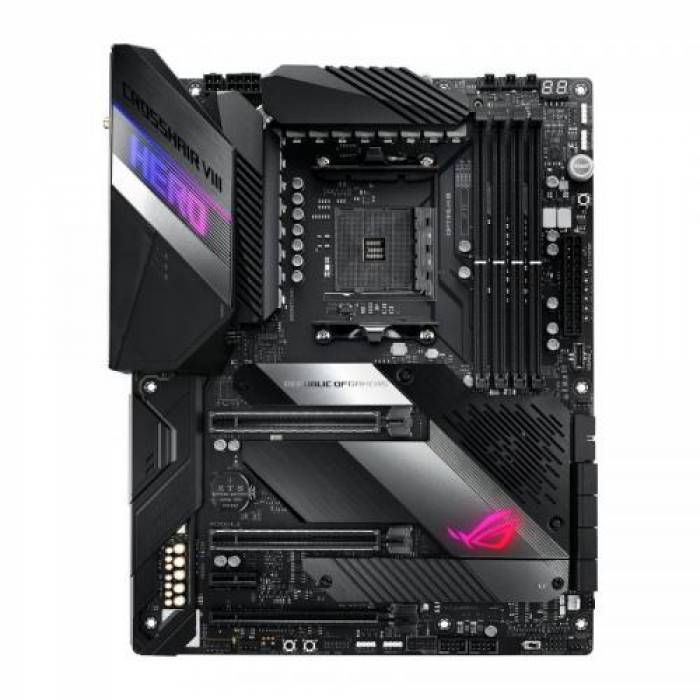 Placa de baza ASUS X570 ROG CROSSHAIR VIII HERO, AMD x570, Socket AM4, ATX