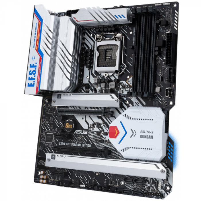 Placa de baza ASUS Z590 WIFI GUNDAM EDITION, Intel Z590, Socket 1200, ATX