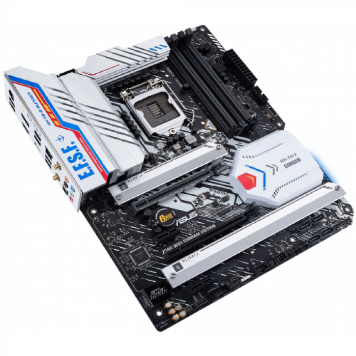 Placa de baza ASUS Z590 WIFI GUNDAM EDITION, Intel Z590, Socket 1200, ATX