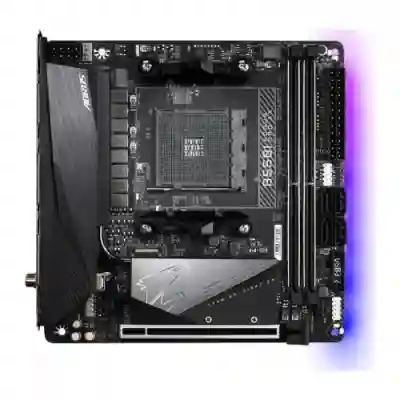 Placa de baza GIGABYTE B550I AORUS PRO AX, AMD B550, socket AM4, mITX