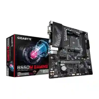 Placa de baza GIGABYTE B550M Gaming, AMD B550, socket AM4, mATX