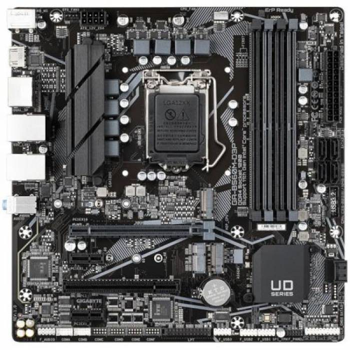 Placa de baza GIGABYTE B560M D3P, Intel B560, socket 1200, mATX