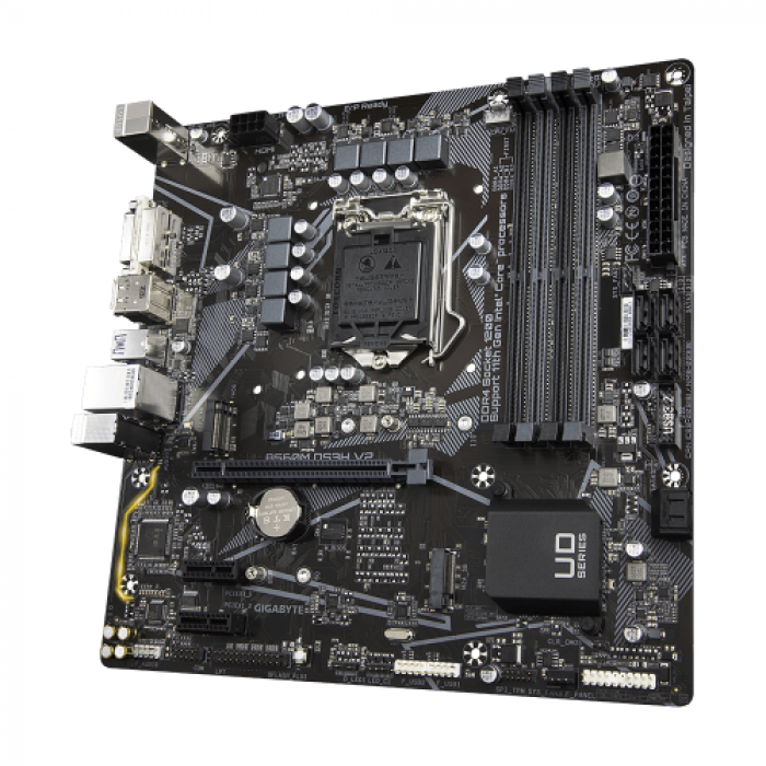 Placa de baza Gigabyte B560M DS3H V2, Intel B560, socket 1200, mATX