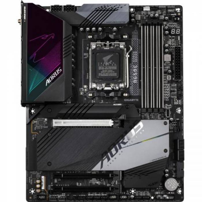 Placa de baza Gigabyte B650E AORUS MASTER, AMD B650E, Socket AM5, ATX