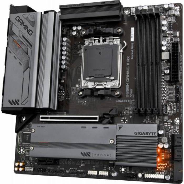 Placa de baza Gigabyte B650M GAMING X AX, AMD B650, Socket AM5, mATX