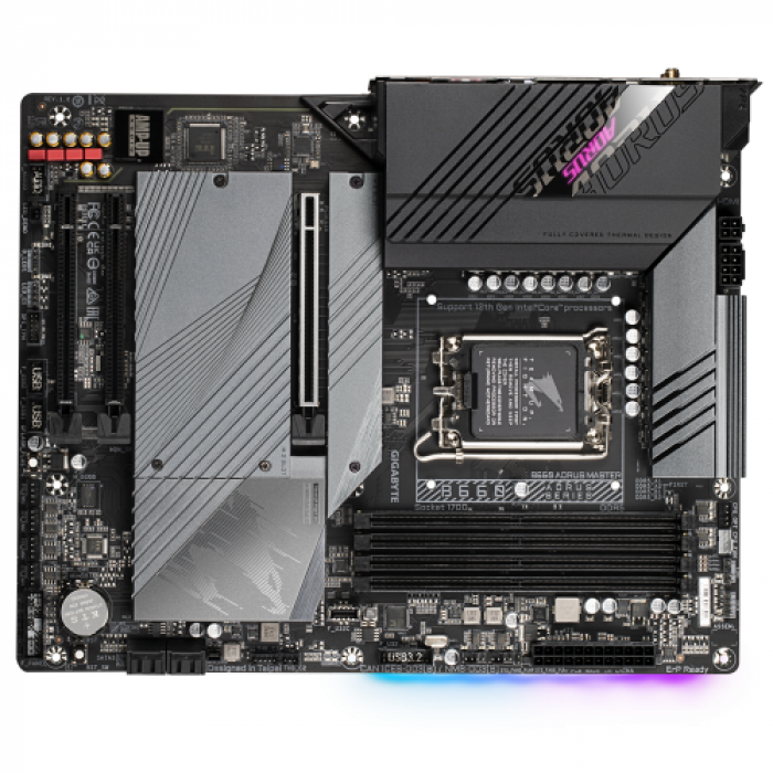 Placa de baza GIGABYTE B660 AORUS MASTER, Intel B660, Socket 1700, ATX