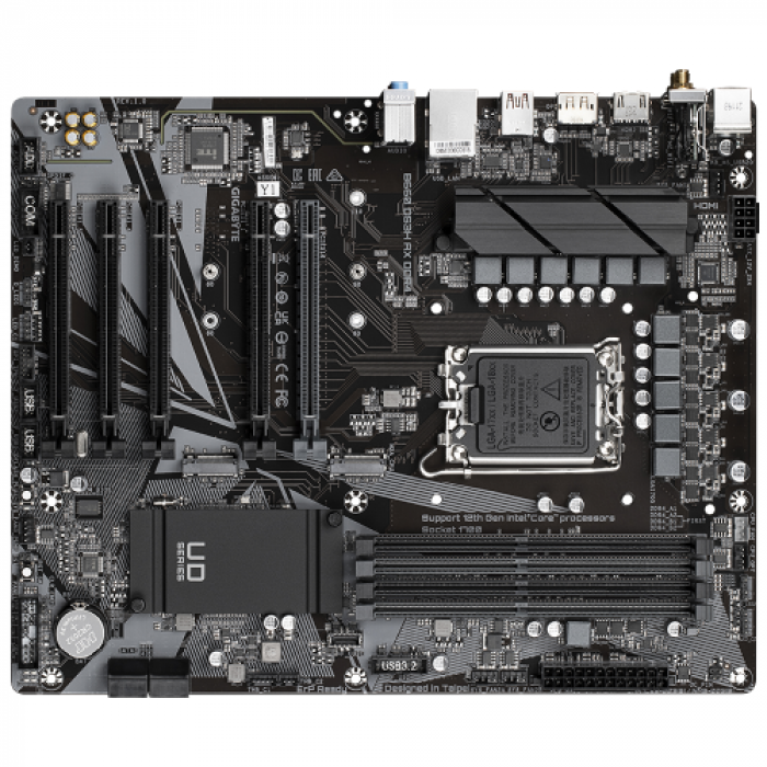 Placa de baza GIGABYTE B660 DS3H AX DDR4, Intel B660, Socket 1700, ATX