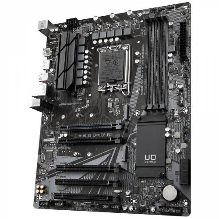 Placa de baza GIGABYTE B660 DS3H DDR4, Intel B660, Socket 1700, ATX