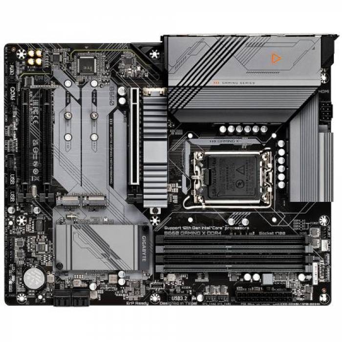 Placa de baza GIGABYTE B660 GAMING X DDR4, Intel B660, Socket 1700, ATX