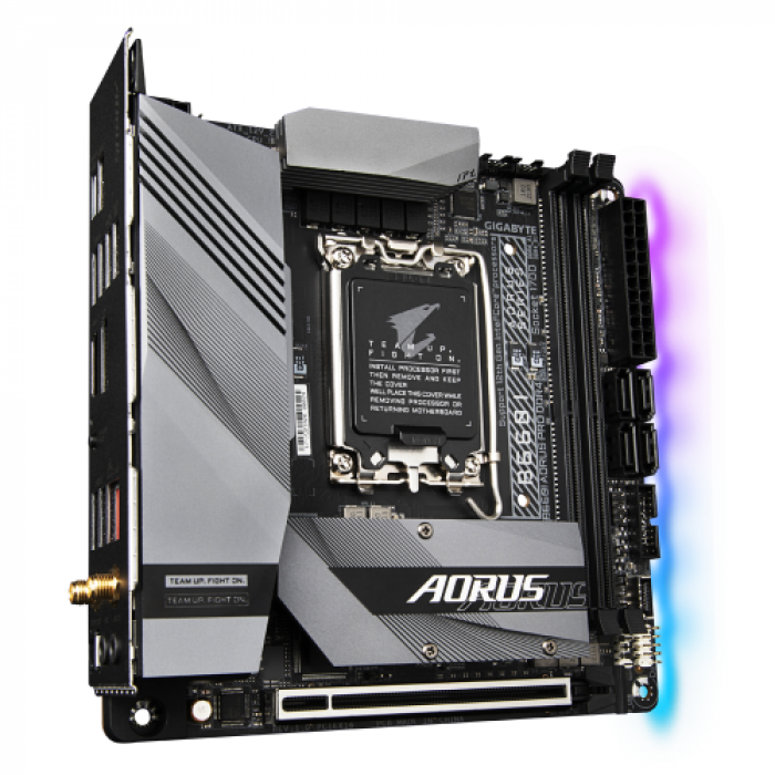 Placa de baza GIGABYTE B660I AORUS PRO DDR4, Intel B660, Socket 1700, mITX