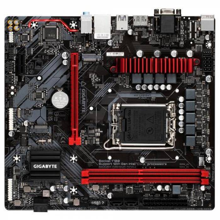 Placa de baza GIGABYTE B660M GAMING DDR4, Intel B660, Socket 1700, mATX