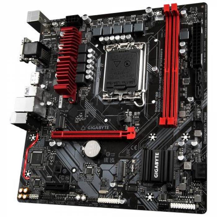 Placa de baza GIGABYTE B660M GAMING DDR4, Intel B660, Socket 1700, mATX