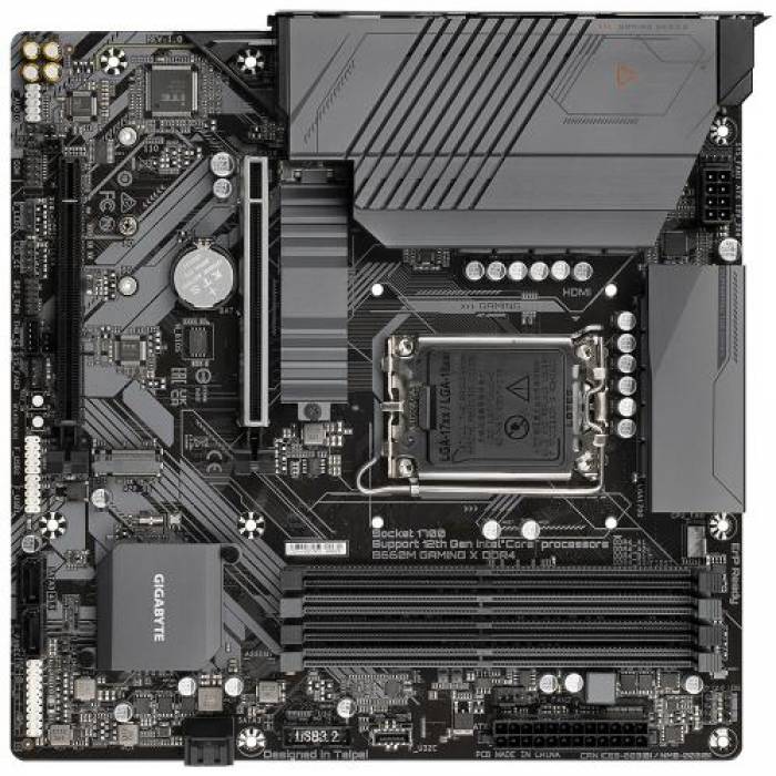 Placa de baza GIGABYTE B660M GAMING X DDR4, Intel B660, Socket 1700, mATX