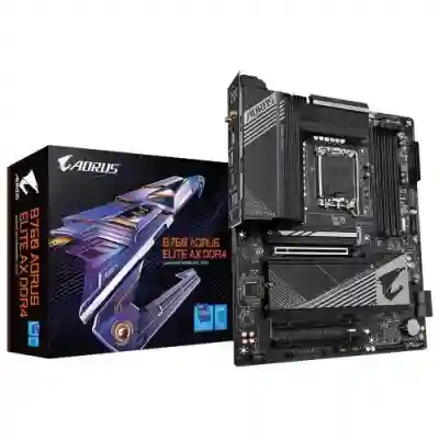 Placa de baza Gigabyte B760 A ELITE AX DDR4, Intel B760, Socket 1700, ATX