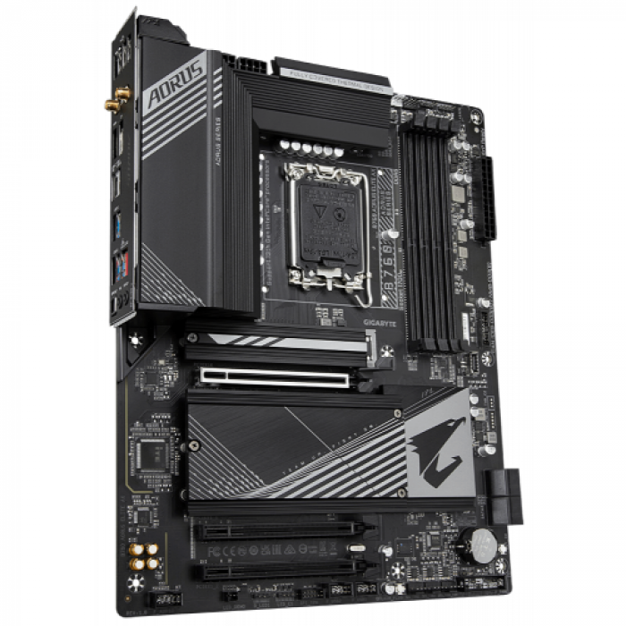 Placa de baza Gigabyte B760 AORUS ELITE AX, Intel B760, Socket 1700, ATX