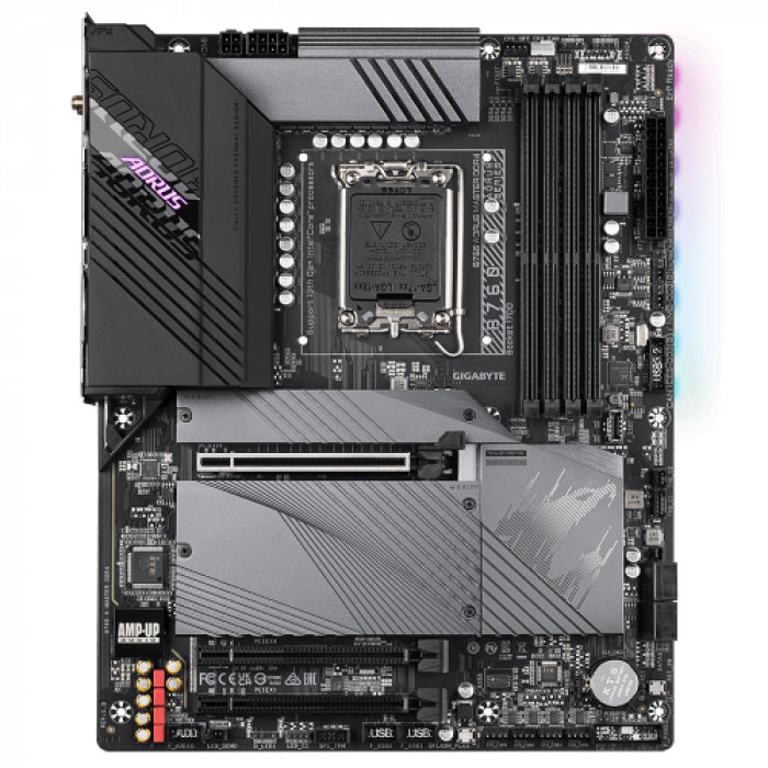 Placa de baza Gigabyte B760 AORUS MASTER DDR4, Intel B760, Socket 1700, ATX