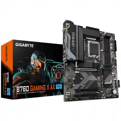 Placa de baza Gigabyte B760 GAMING X AX, Intel B760, Socket 1700, ATX