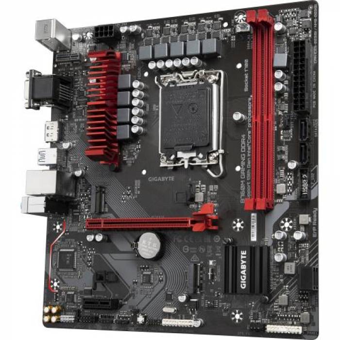 Placa de baza Gigabyte B760M GAMING DDR4, Intel B760, Socket 1700, mATX