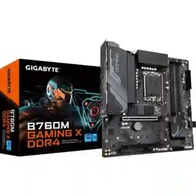 Placa de baza Gigabyte B760M GAMING X DDR4, Intel B760, Socket 1700, mATX