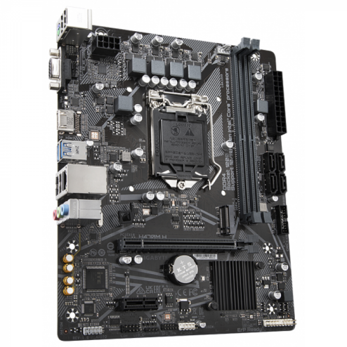 Placa de baza Gigabyte H470M H, Intel H470, Socket 1200, mATX