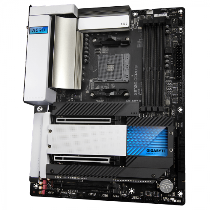 Placa de baza GIGABYTE X570S AERO G, AMD X570, Socket AM4, ATX