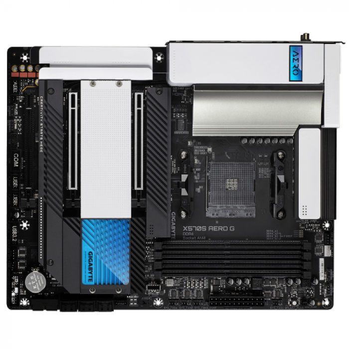 Placa de baza GIGABYTE X570S AERO G, AMD X570, Socket AM4, ATX