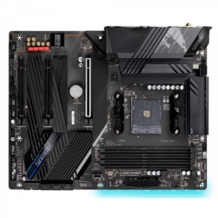 Placa de baza GIGABYTE X570S AORUS ELITE AX, AMD X570, Socket AM4, ATX