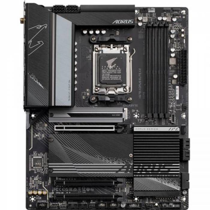 Placa de baza Gigabyte X670, AORUS ELITE AX, AMD X670, Socket AM5, ATX