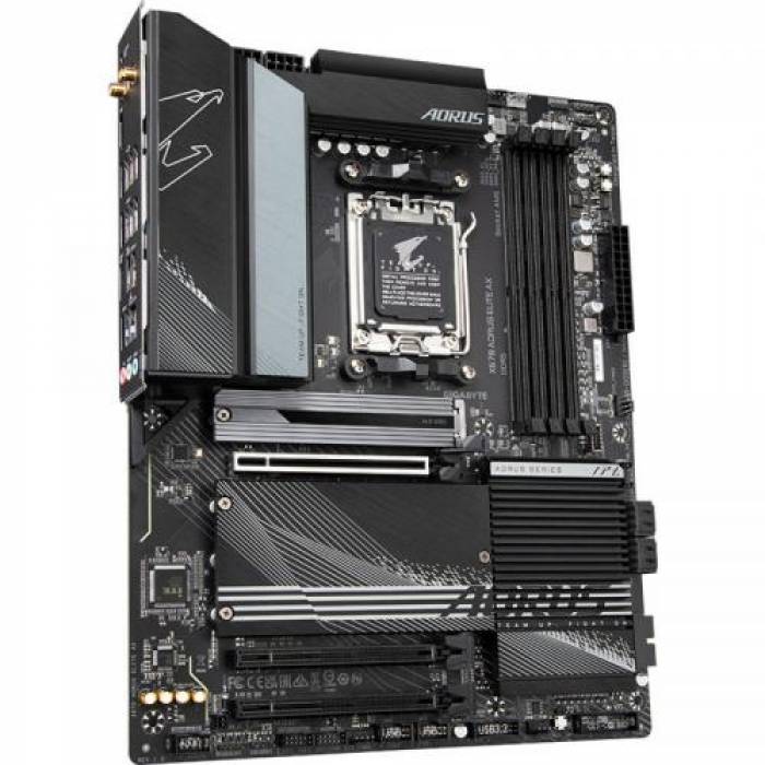 Placa de baza Gigabyte X670, AORUS ELITE AX, AMD X670, Socket AM5, ATX