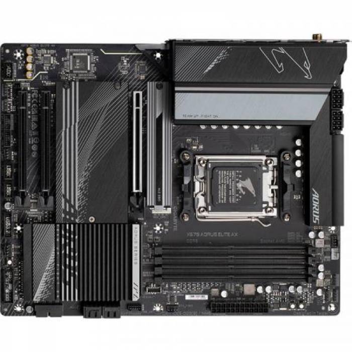 Placa de baza Gigabyte X670, AORUS ELITE AX, AMD X670, Socket AM5, ATX