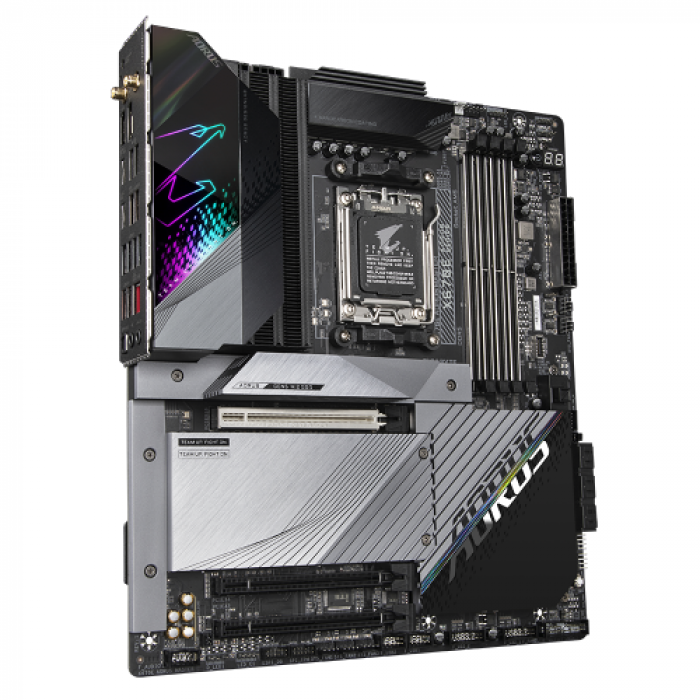 Placa de baza Gigabyte X670E AORUS MASTER, AMD X670, Socket AM5, eATX