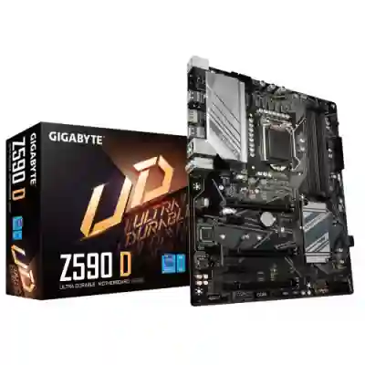 Placa de baza Gigabyte Z590 D, Intel Z590, Socket 1200, ATX