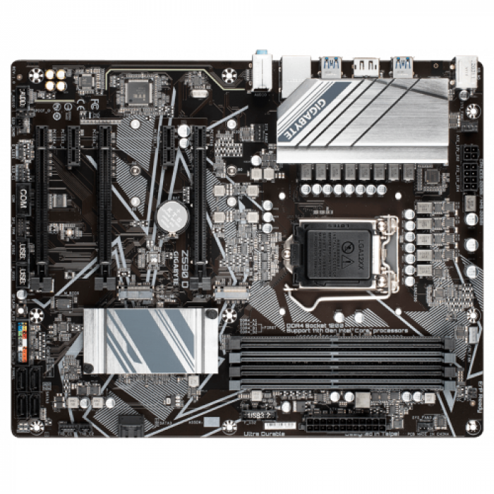 Placa de baza Gigabyte Z590 D, Intel Z590, Socket 1200, ATX