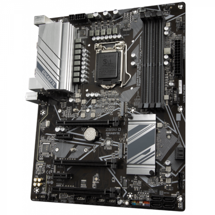 Placa de baza Gigabyte Z590 D, Intel Z590, Socket 1200, ATX