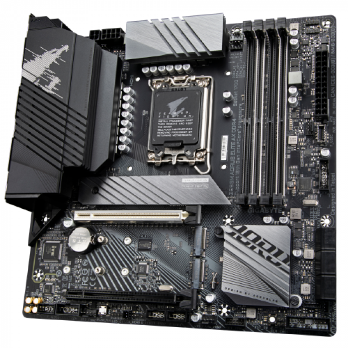 Placa de baza GIGABYTE Z690 AORUS ELITE AX DDR4, Intel Z690, socket 1700, mATX