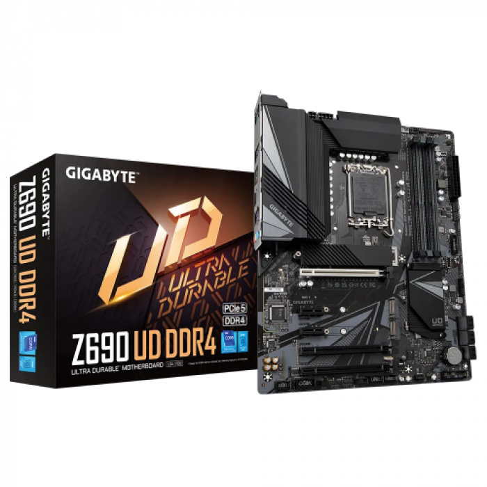 Placa de baza GIGABYTE Z690 UD DDR4, Intel Z690, socket 1700, ATX