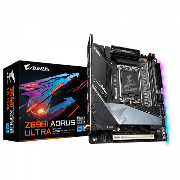 Placa de baza GIGABYTE Z690I AORUS ULTRA, Intel Z690, socket 1700, mITX