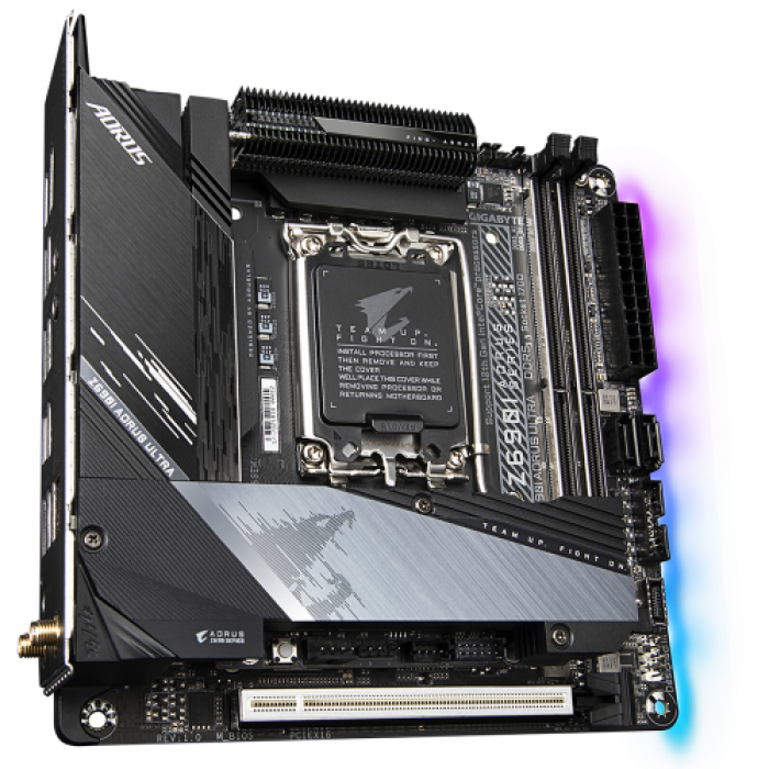 Placa de baza GIGABYTE Z690I AORUS ULTRA, Intel Z690, socket 1700, mITX