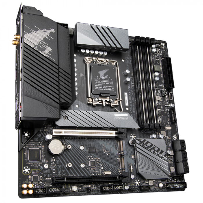 Placa de baza GIGABYTE Z690M AORUS ELITE AX DDR4, Intel Z690, socket 1700, mATX