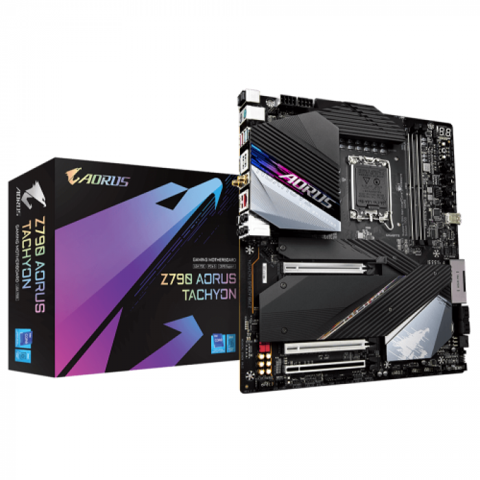 Placa de baza Gigabyte Z790 AORUS TACHYON, Intel 790, Socket 1700, E-ATX