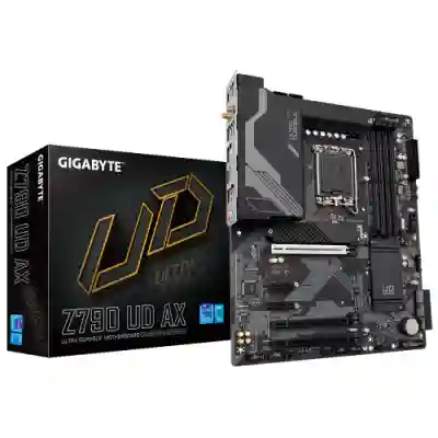 Placa de baza Gigabyte Z790 UD AX, Intel Z790, Socket 1700, ATX