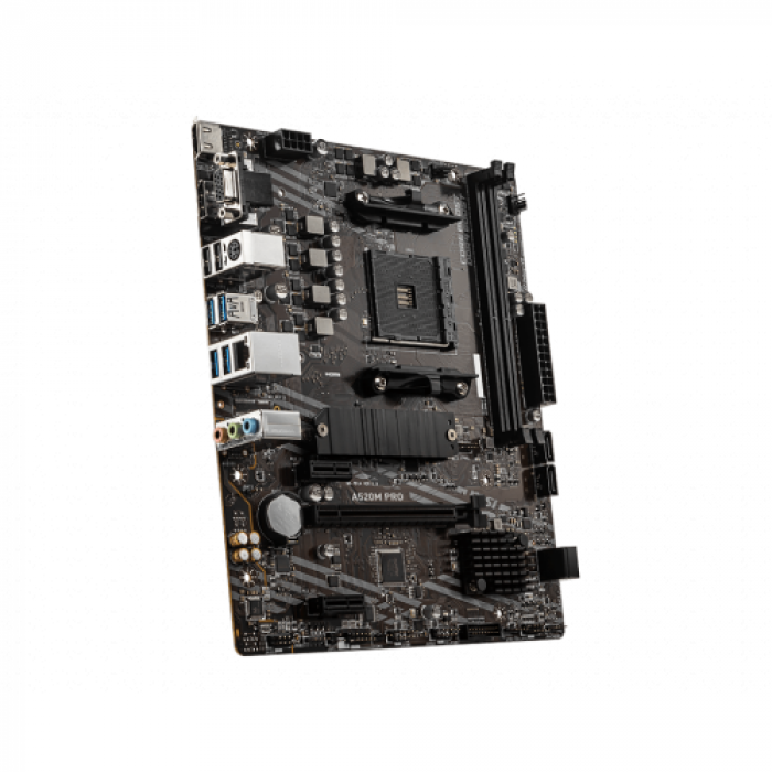 Placa de baza MSI A520M PRO, AMD A520, socket AM4, mATX Placa de baza MSI A520M PRO, AMD A520, socket AM4, mATX