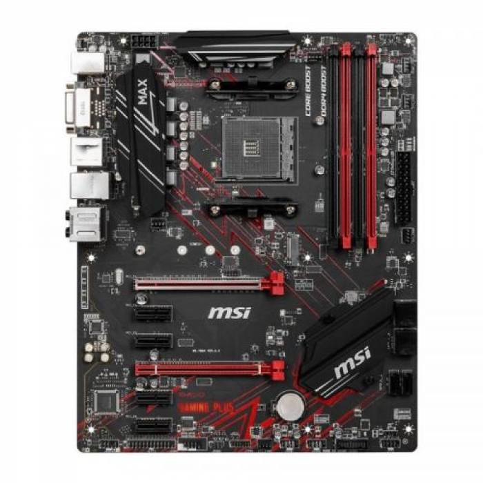 Placa de baza MSI B450 GAMING PLUS ​MAX, AMD B450, socket AM4, ATX