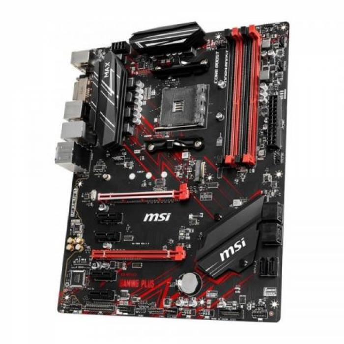 Placa de baza MSI B450 GAMING PLUS ​MAX, AMD B450, socket AM4, ATX