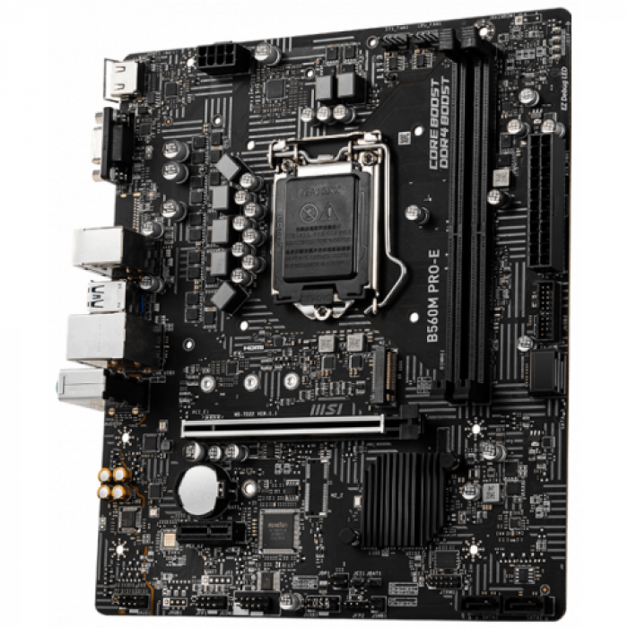 Placa de baza MSI B560M PRO-E, Intel B560, socket 1200, mATX