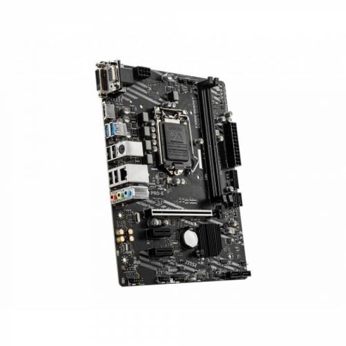 Placa de baza MSI H410M PRO-E, Intel H410, Socket 1200, mATX